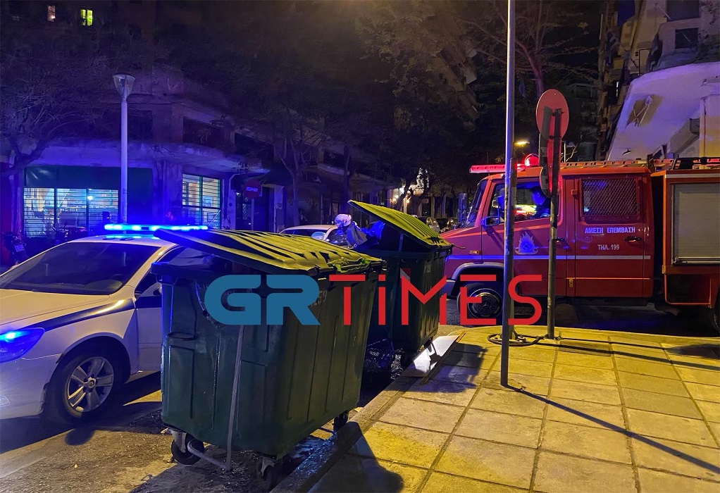 Θεσσαλονίκη: Φωτιά σε σταθμευμένο ΙΧ τα ξημερώματα στο κέντρο