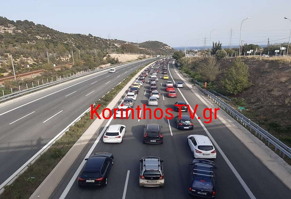 Εθνική Οδός: Σοβαρό τροχαίο στην Κινέτα – Ουρές χιλιομέτρων στο ρεύμα προς Αθήνα