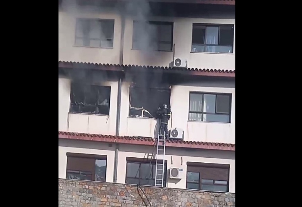 Θεσσαλονίκη-ΤΩΡΑ: Φωτιά στο νοσοκομείο Παπανικολάου (VIDEO)