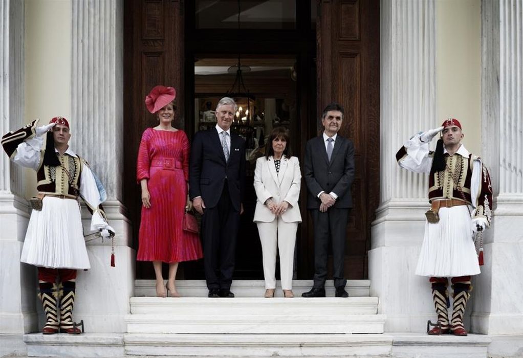 Συνάντηση της ΠτΔ με το βασιλικό ζεύγος του Βελγίου-Τί συζήτησαν