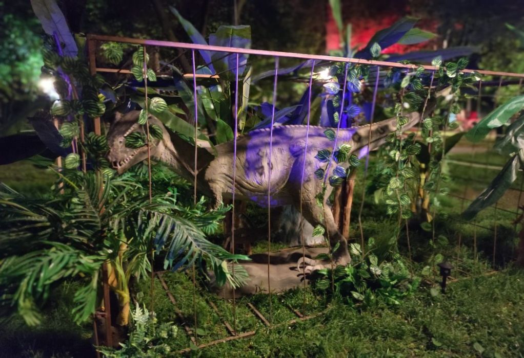 «Χαμόγελα» έφερε το 1ο Φεστιβάλ Πάρκου Κατερίνης-«Κλέβουν» τα βλέμματα οι δεινόσαυροι (ΦΩΤΟ)