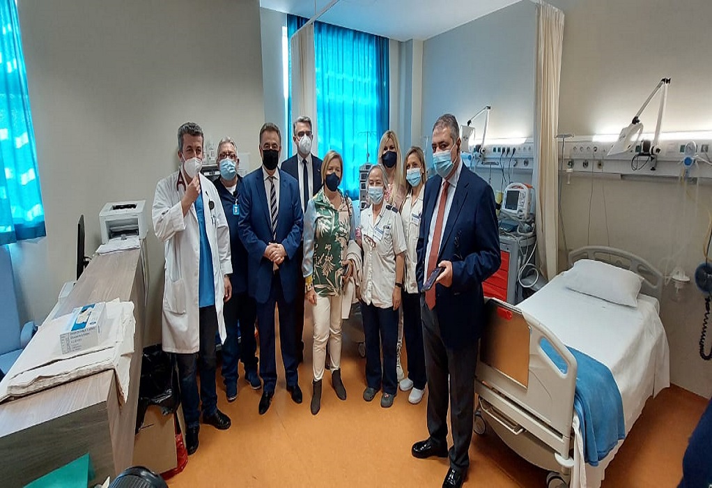 Μ. Γκάγκα: Επισκέφτηκε τα νοσοκομεία Λευκάδας, Πρέβεζας και Άρτας (ΦΩΤΟ)