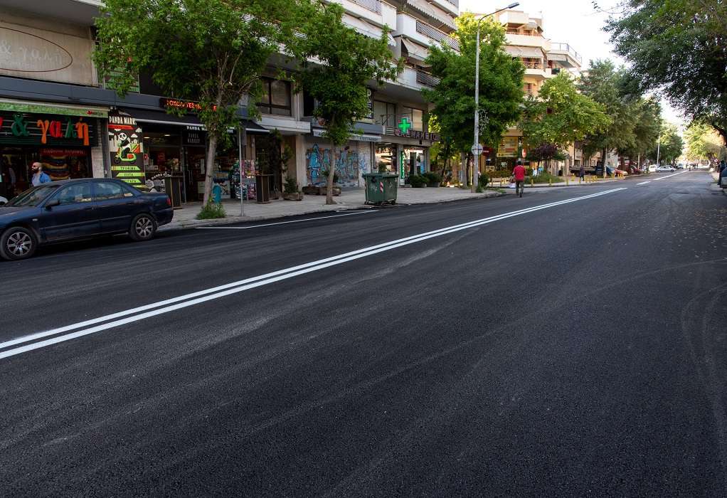 Στο φουλ οι μηχανές του Δήμου Θεσσαλονίκης – Νέα άσφαλτος σε 11 δρόμους μέσα σε ούτε δύο εβδομάδες (ΦΩΤΟ)