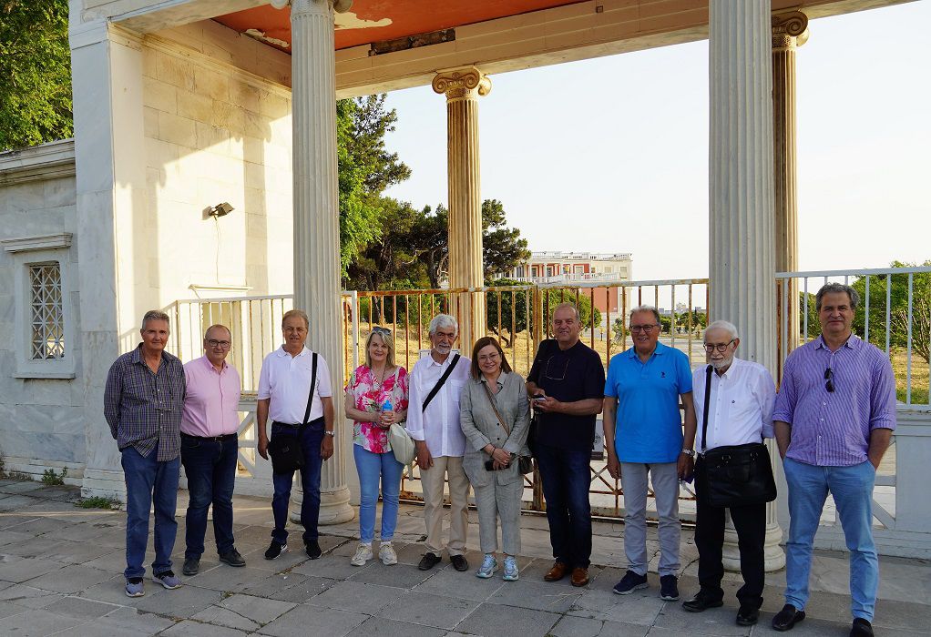 Θεσσαλονίκη: Με μέλη της πρωτοβουλίας «Σώστε το Παλατάκι» συναντήθηκε η Μαρία Σπυράκη