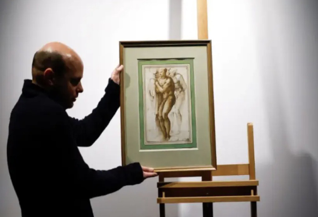 Παρίσι: Σκίτσο του Μιχαήλ Αγγέλου πωλήθηκε έναντι 23 εκατ. ευρώ