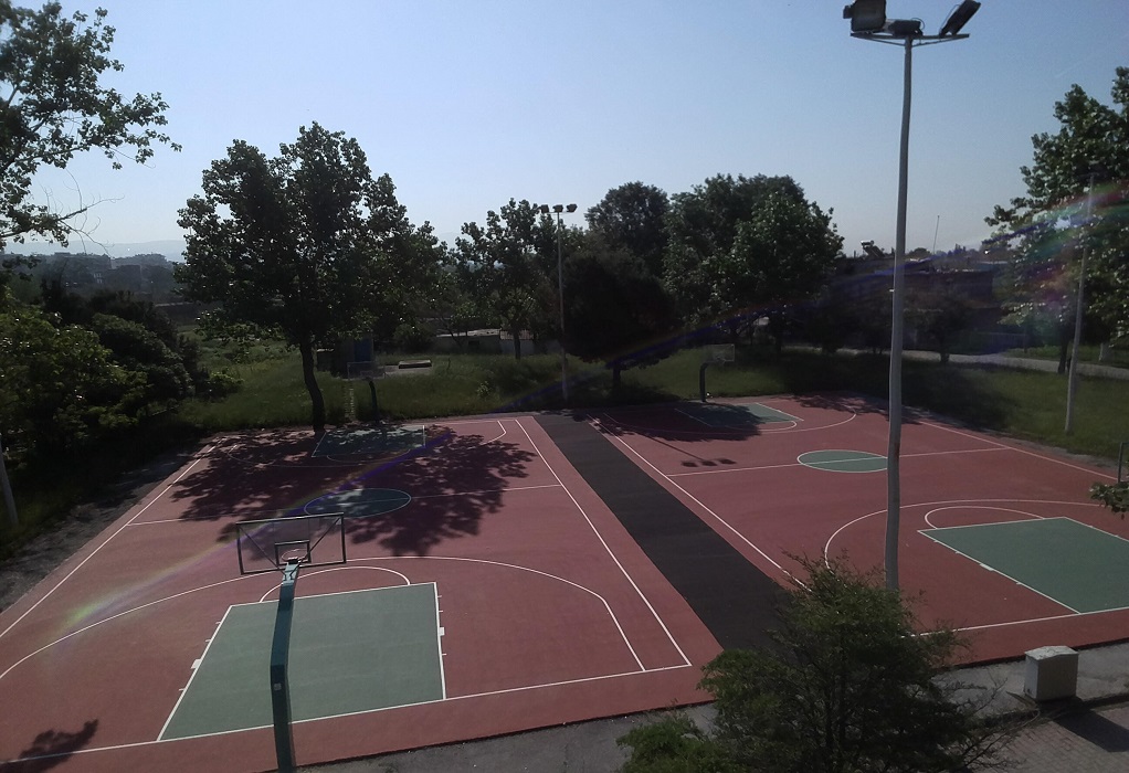Δ. Κορδελιού Ευόσμου: Ολικό «λίφτινγκ» στα γήπεδα μπάσκετ (ΦΩΤΟ)