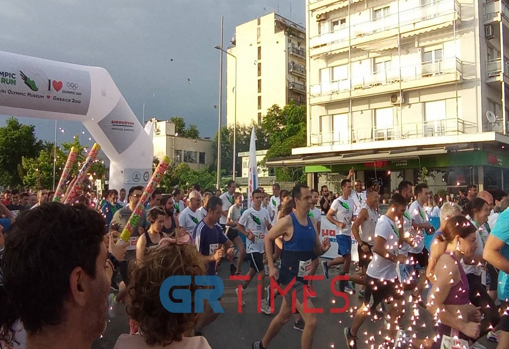 5ο Olympic Day Run Greece-Θεσσαλονίκη: Εκκίνηση του Αγώνα Δρόμου 10 χλμ (ΦΩΤΟ-VIDEO)