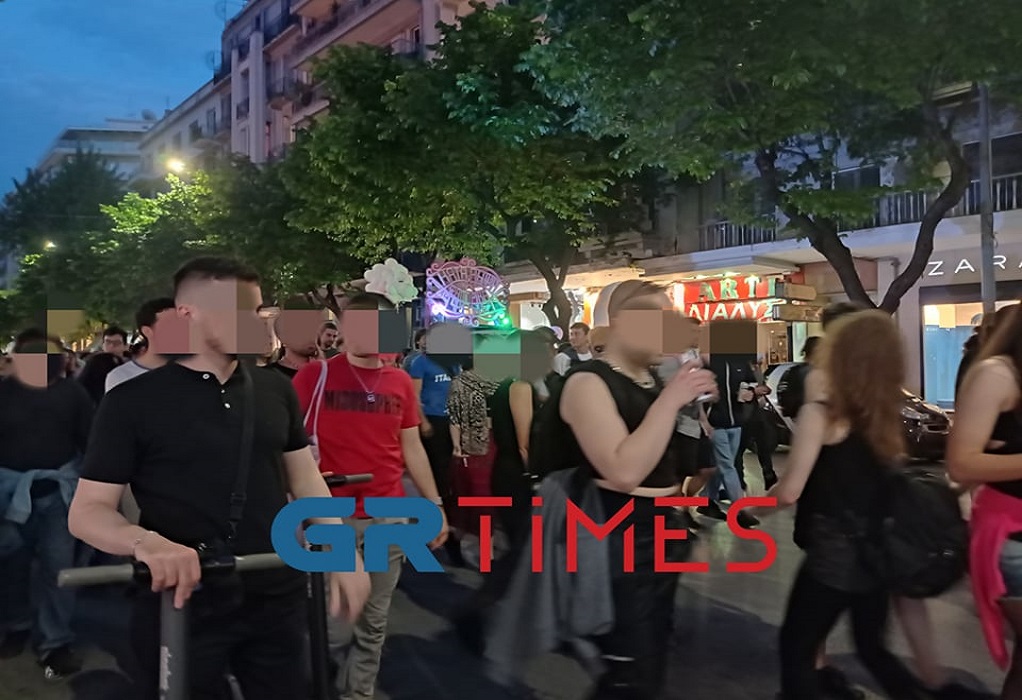 Θεσσαλονίκη: Έκλεισε για λίγο η Τσιμισκή λόγω… «πλανόδιου πάρτι» (ΦΩΤΟ-VIDEO)