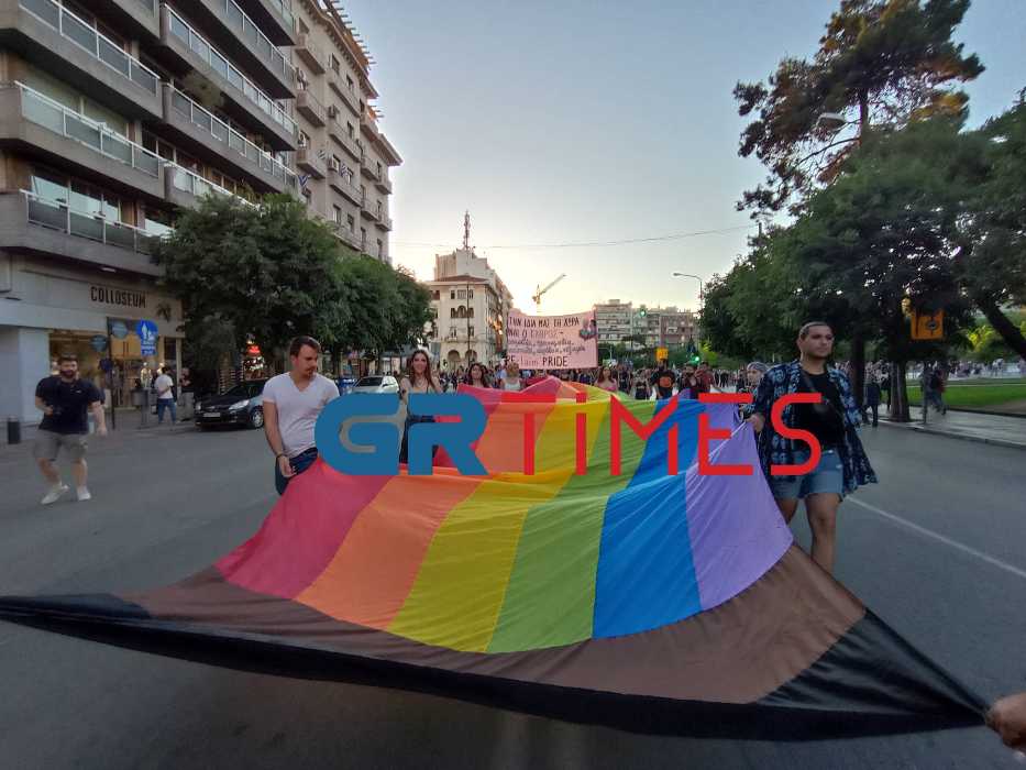 Thessaloniki Pride: Πορεία υπερηφάνειας για τις διεκδικήσεις των ΛΟΑΤΚΙΑ+ (ΦΩΤΟ-VIDEO)