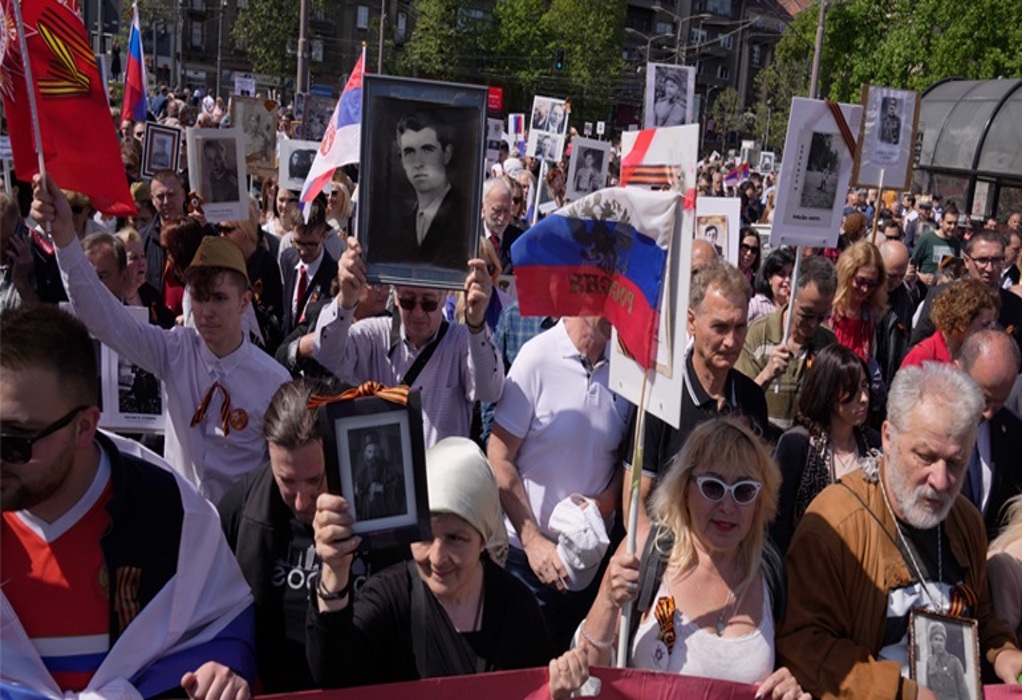 Σερβία: Ακούστηκε ο εθνικός ύμνος της Ρωσίας στη γιορτή για το τέλος του Β’ Παγκοσμίου Πολέμου