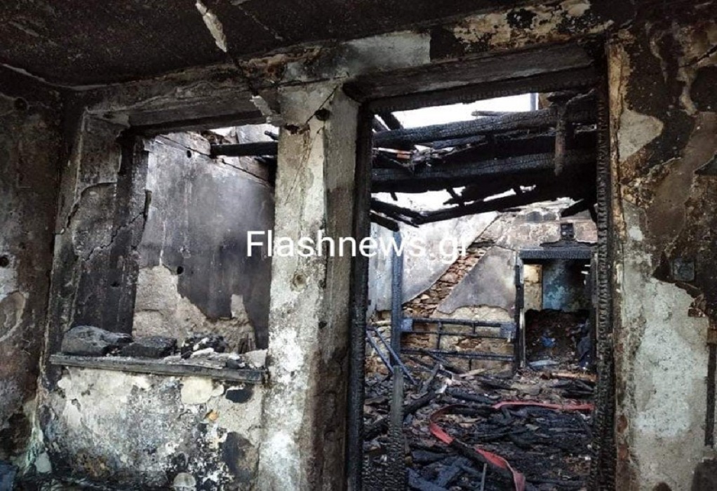 Χανιά: Απανθρακώθηκε άστεγος από φωτιά σε εγκαταλελειμμένο κτήριο (ΦΩΤΟ)