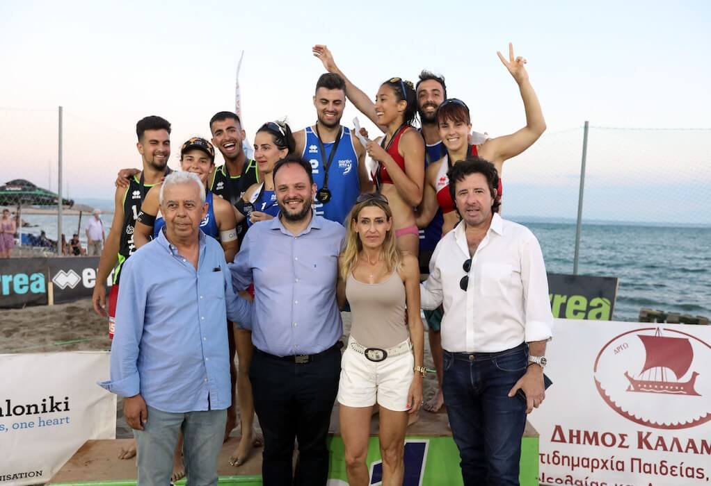 Γούρι έφερε η Καλαμαριά στους πρωταθλητές του Beach Volley