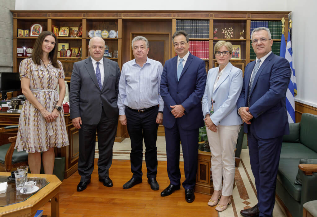 Εurobank: Συνάντηση Γ. Ζανιά και Φ. Καραβία με τον Περιφερειάρχη Κρήτης