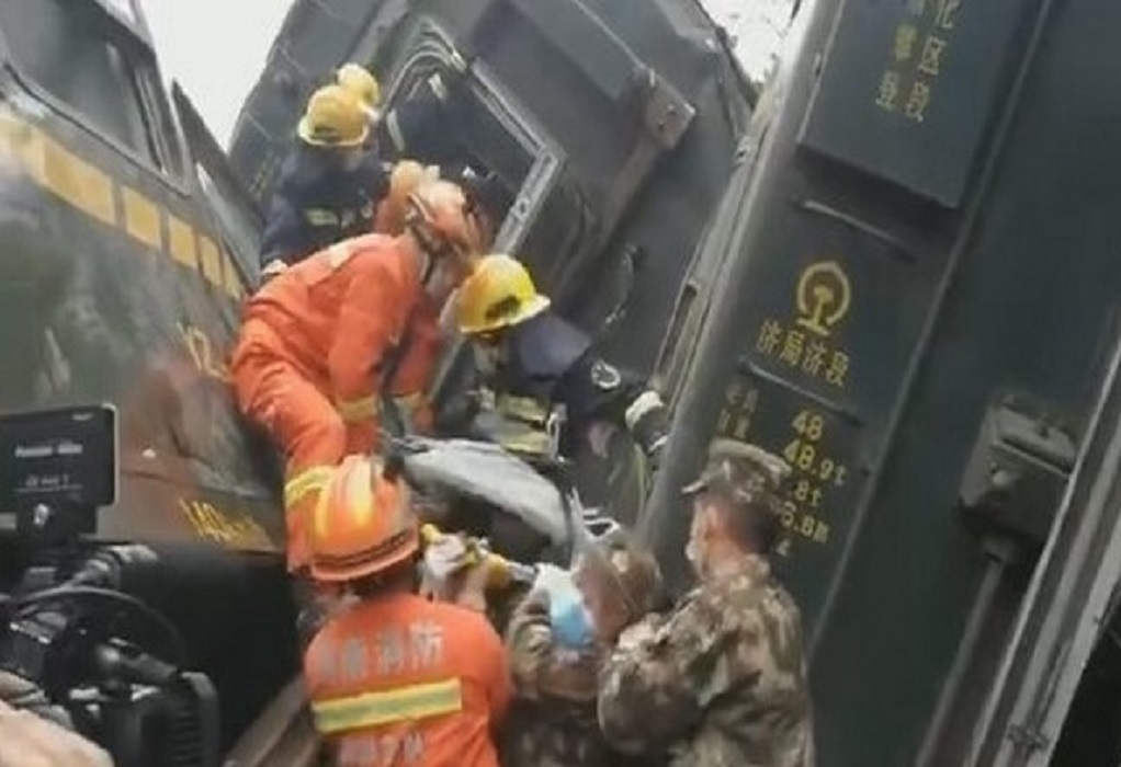 Κίνα: Εκτροχιάστηκε τρένο υψηλής ταχύτητας-Νεκρός ο οδηγός και αρκετοί τραυματίες (VIDEO)