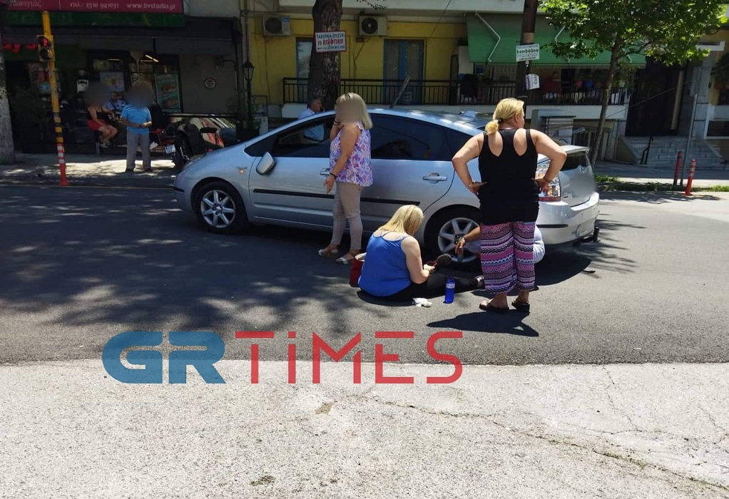 Θεσσαλονίκη: Παράσυρση γυναίκας από ΙΧ στην Τούμπα (ΦΩΤΟ)