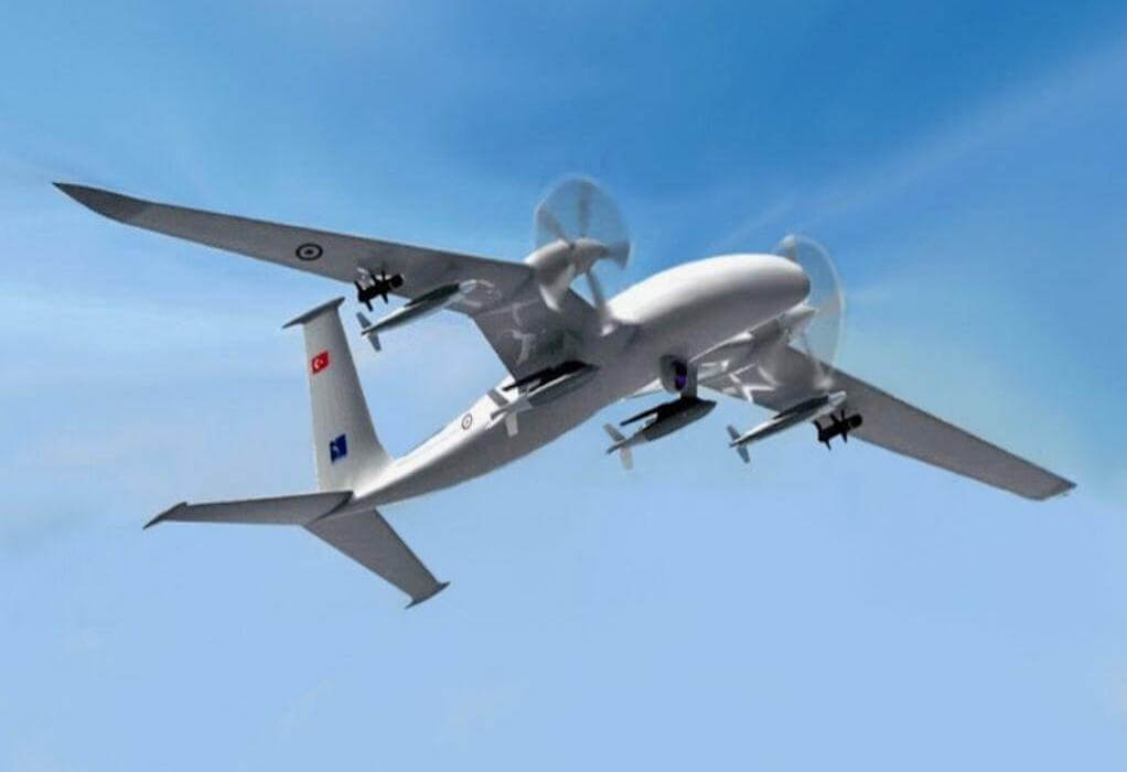 Υπερπτήση τουρκικού UAV πάνω από την Κίναρο