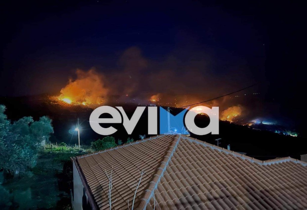 Φωτιά – Εύβοια: Βελτιωμένη εικόνα σύμφωνα με την Πυροσβεστική – Σηκώθηκαν τα εναέρια μέσα (ΦΩΤΟ)