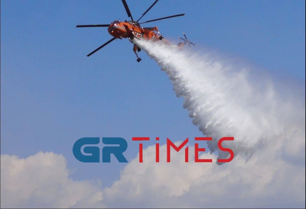 Φωτιά στα Τσαΐρια-Τσαμασλής: «Για πρώτη φορά σηκώθηκε ελικόπτερο για φωτιά στην περιοχή» (VIDEO)