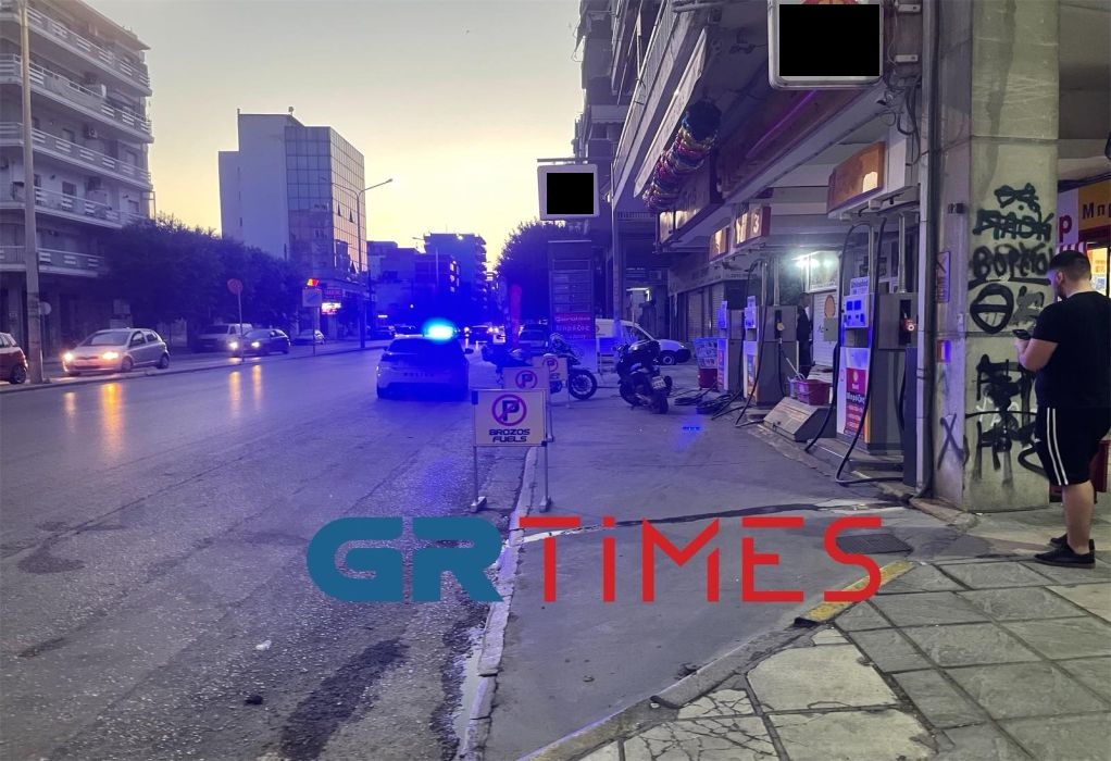 Θεσσαλονίκη: Ένοπλη ληστεία σε πρατήριο καυσίμων-Με καπέλο και κολάρο ο δράστης (ΦΩΤΟ-VIDEO)