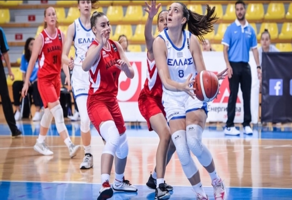 Ευρωπαϊκό μπάσκετ Νέων Γυναικών U20, Ελλάδα – Αλβανία 119-20: Εκπληκτική πρεμιέρα για την εθνική