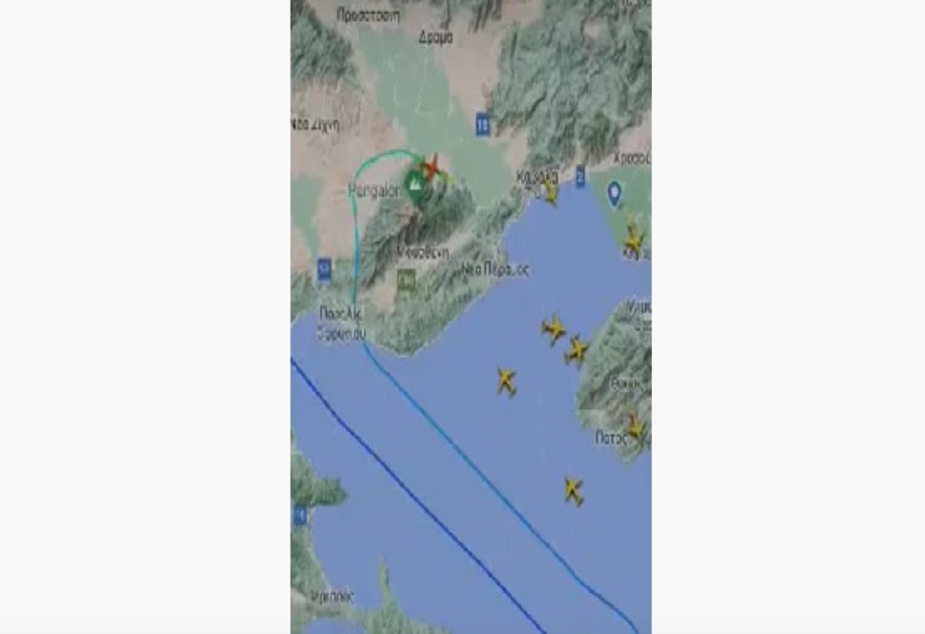 Καβάλα: Η πορεία του αεροσκάφους Antonov πριν από την πτώση (VIDEO)