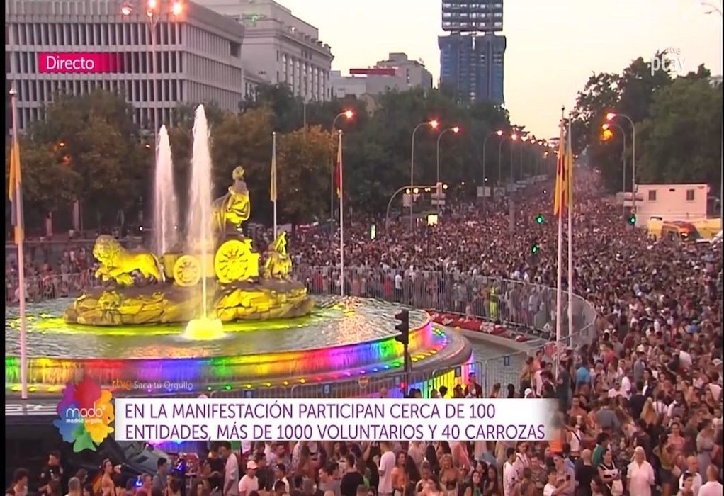 Ισπανία: Χιλιάδες άνθρωποι γιόρτασαν το Pride έπειτα από δύο χρόνια