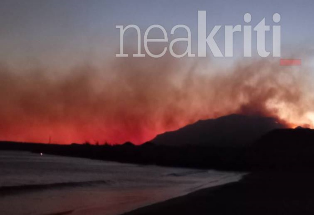 Πυρκαγιά στο Ρέθυμνο: Νέες εκκενώσεις χωριών στον Άγιο Βασίλειο (VIDEO)