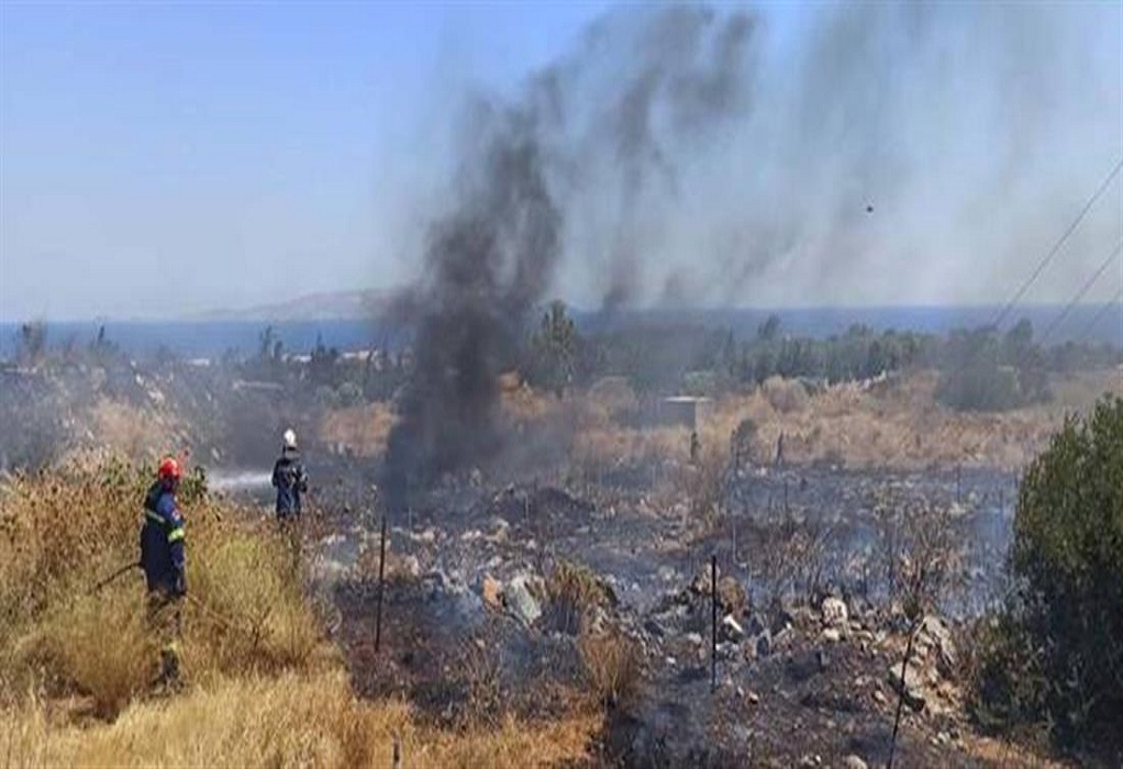 Ηράκλειο: Φωτιά στο Καρτερό – Συναγερμός στην Πυροσβεστική (ΦΩΤΟ-VIDEO)