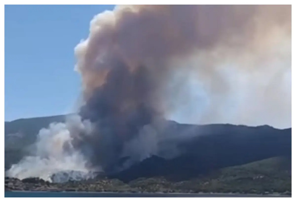 Meteo για φωτιά στο Πόρτο Γερμενό: Οι άνεμοι «βοηθούν» στην απρόβλεπτη και γρήγορη διάδοση