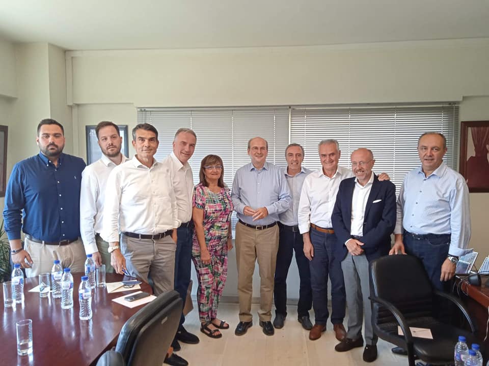 Θεσσαλονίκη: Στη Διοικούσα Επιτροπή της ΝΔ μαζί με βουλευτές ο Χατζηδάκης