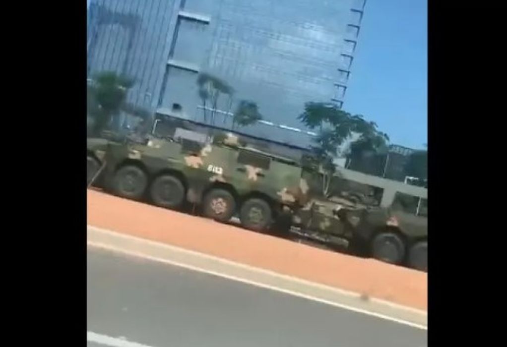 Εικόνες που θυμίζουν Ουκρανία: Κινεζικές δυνάμεις μετακινούνται κοντά στην Ταϊβάν (ΦΩΤΟ-VIDEO)