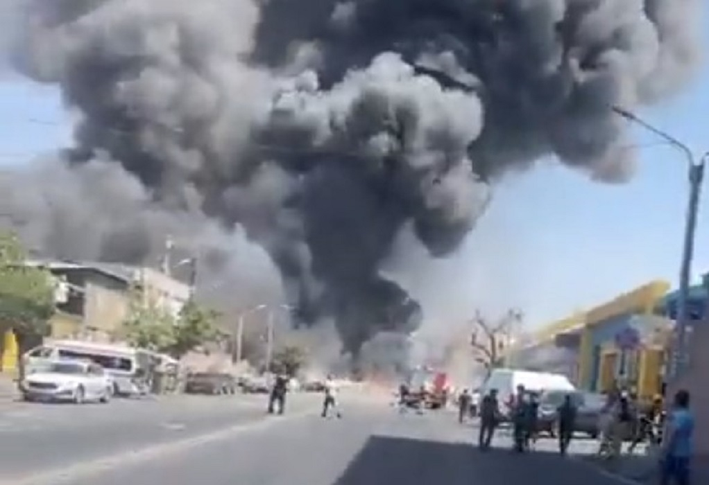Αρμενία: Ένας νεκρός και τουλάχιστον 45 τραυματίες, από εκρήξεις σε αποθήκη πυροτεχνημάτων (VIDEO)