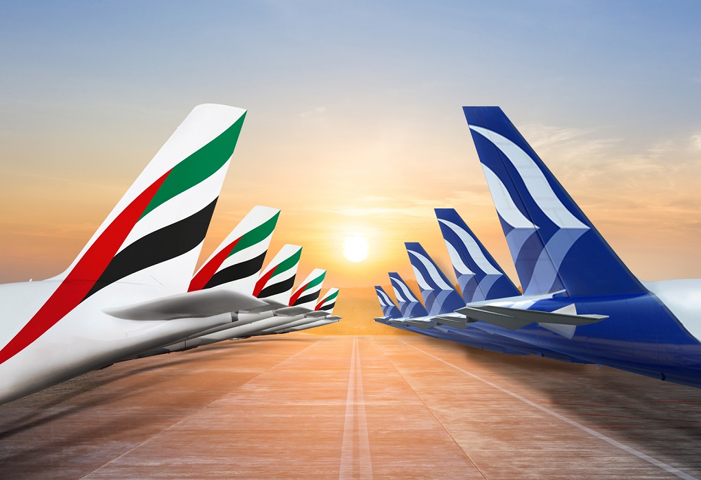 Emirates και Aegean ανακοίνωσαν συνεργασία για πτήσεις κοινού κωδικού