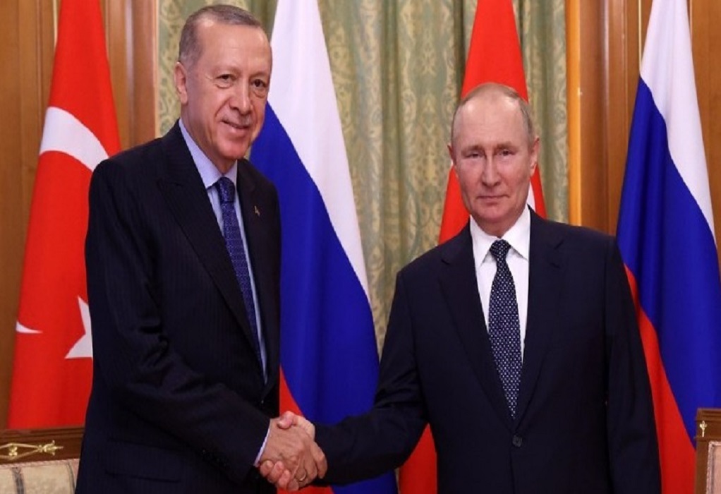 Πούτιν σε Ερντογάν: Η Ευρώπη πρέπει να ευγνωμονεί την Τουρκία για το αέριο