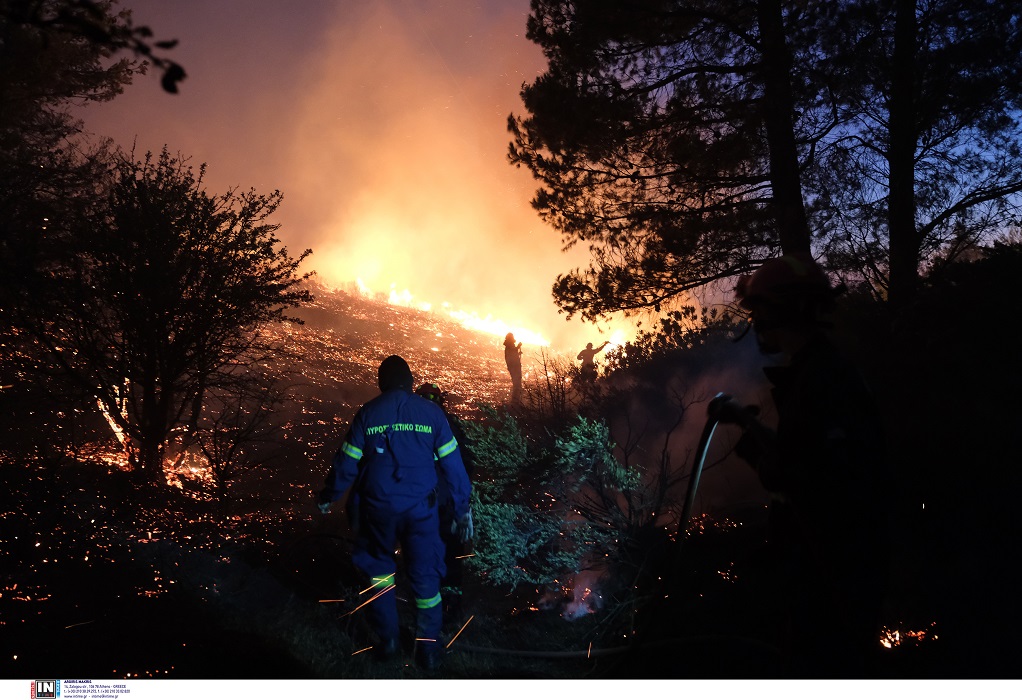 Ολονύχτια μάχη με τις φλόγες στο Άγιο Όρος – Πού εκτείνεται το πύρινο μέτωπο (ΦΩΤΟ-VIDEO)
