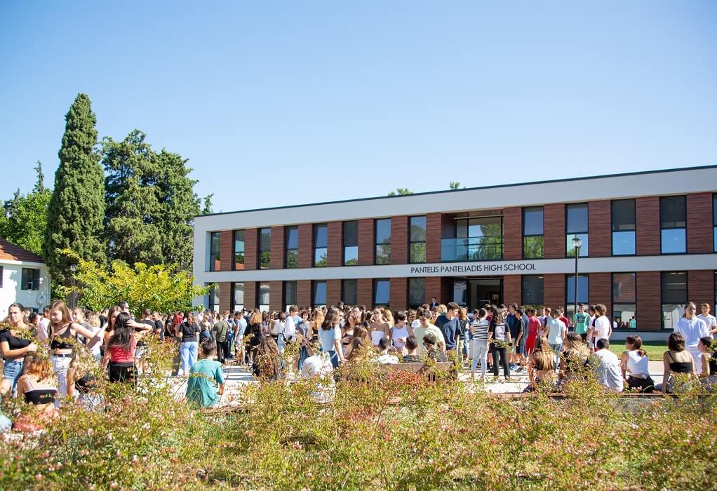 Η Αμερικανική Γεωργική Σχολή υποδέχθηκε τους μαθητές της στο νέο κτήριο Λυκείου «Παντελής Παντελιάδης» (ΦΩΤΟ)