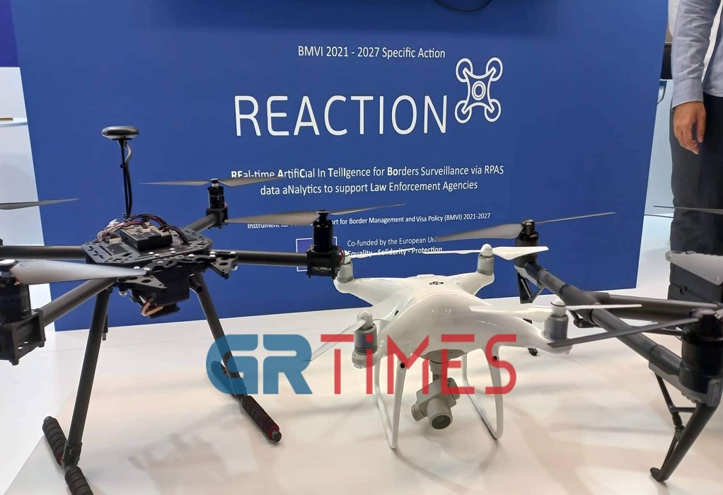 Μηταράκης για δράση Reaction: Πρωτοποριακή φύλαξη συνόρων με drones (ΦΩΤΟ)