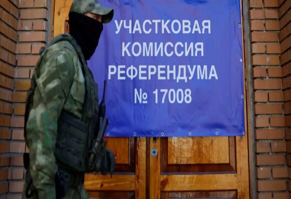 Ουκρανία: Συντριπτικά ποσοστά υπέρ της προσάρτησης 4 κατεχόμενων περιφερειών στη Ρωσία