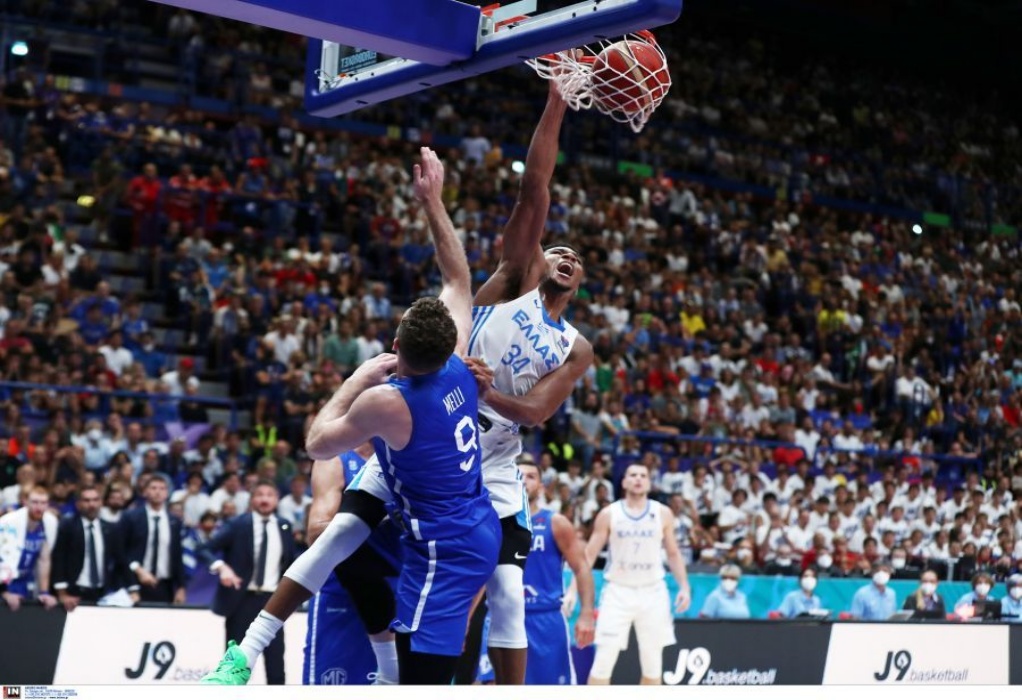 Eurobasket 2022: Μεγάλη νίκη για την Εθνική απέναντι στην Ιταλία με ασταμάτητο Γ. Αντετοκούνμπο 