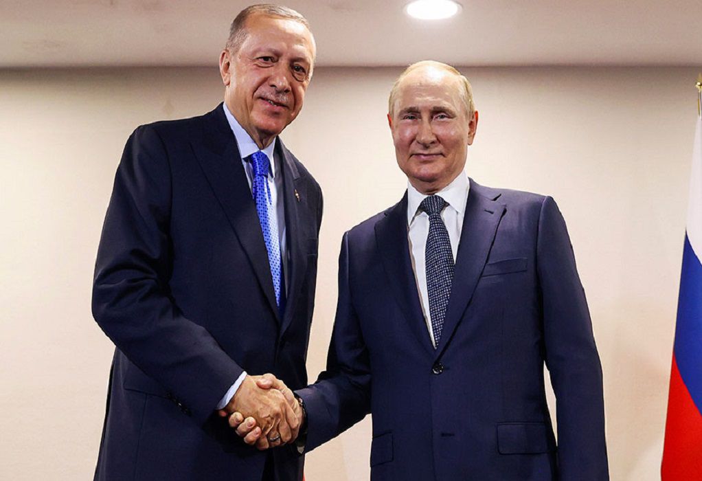 Κρεμλίνο: Συζητήσεις Πούτιν με Ερντογάν για το ενδεχόμενο δημιουργίας «τουρκικού κόμβου αερίου»