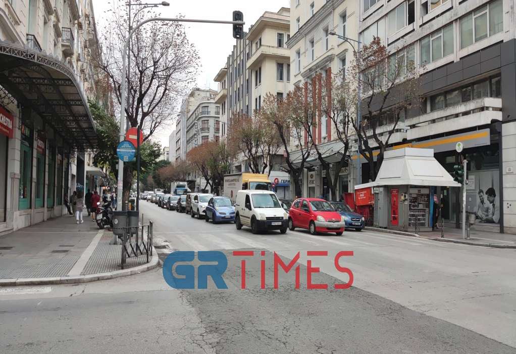 Θεσσαλονίκη: Κυκλοφοριακό χάος στο κέντρο της πόλης (ΦΩΤΟ-VIDEO)