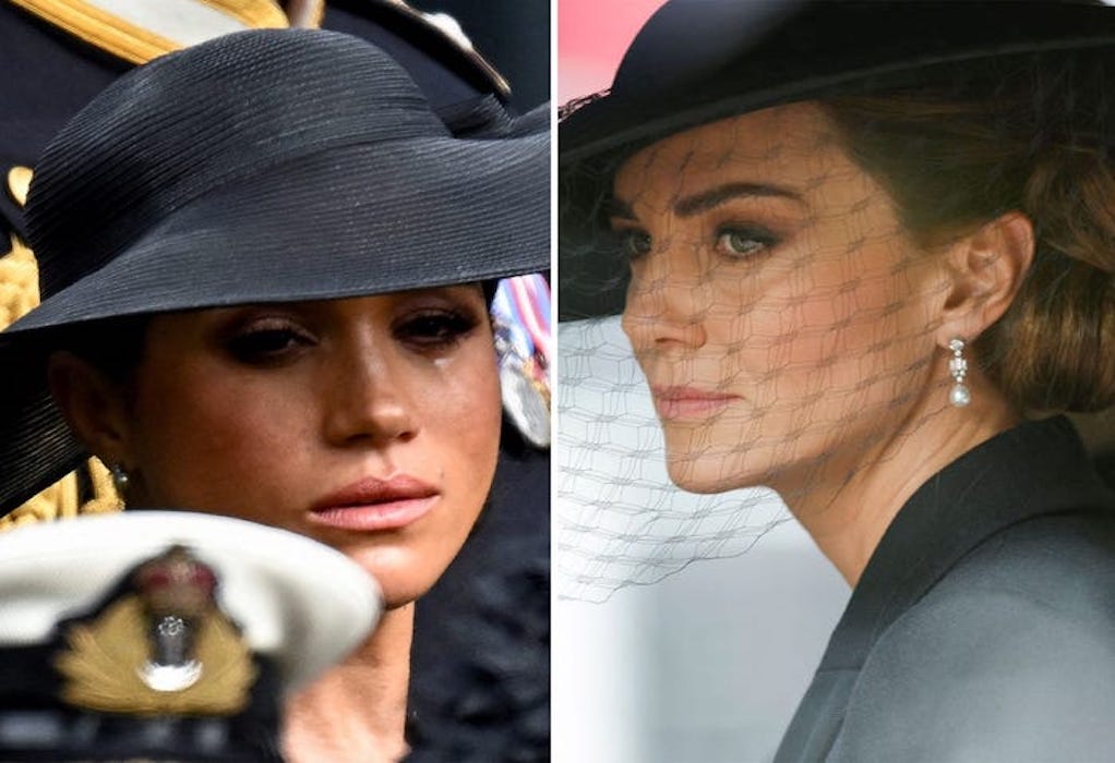Meghan Markle – Kate Middleton: Πως επέλεξαν να τιμήσουν τη βασίλισσα Ελισάβετ στην κηδεία της