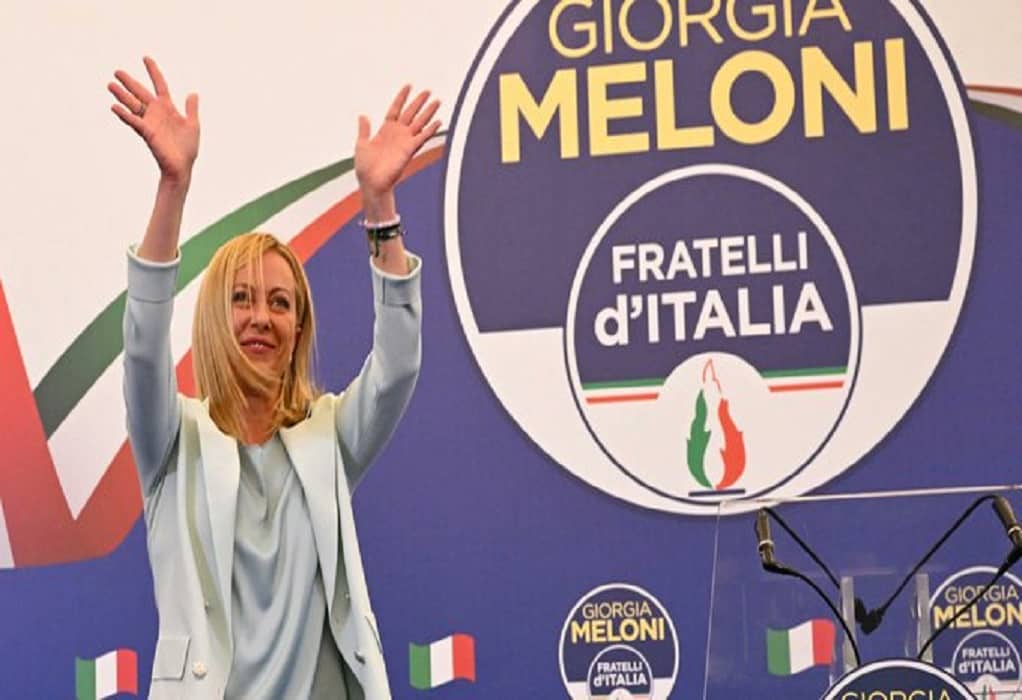 Τζ. Μελόνι: «Η Ιταλία μας διάλεξε και εμείς δεν θα την εξαπατήσουμε»