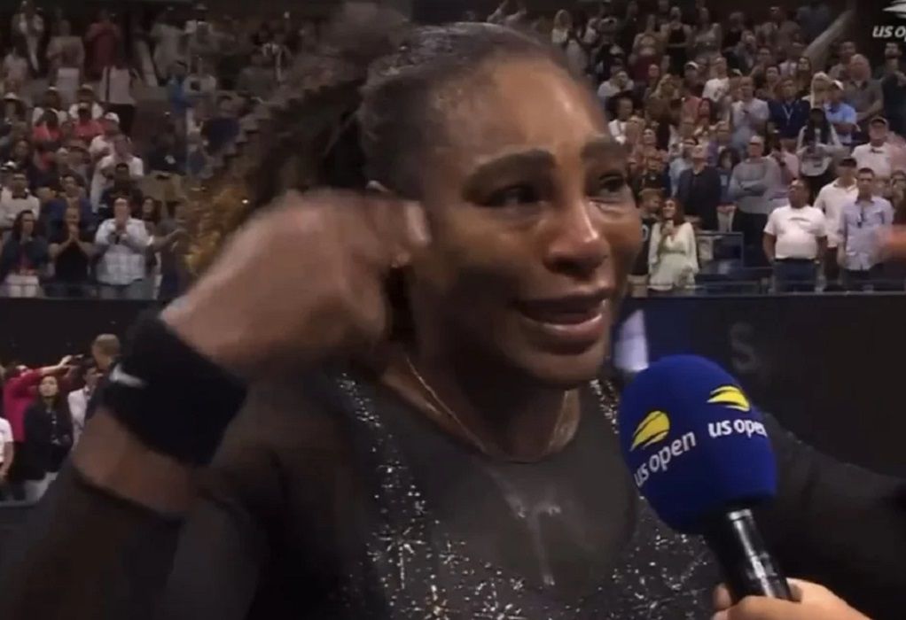Η Σερένα Γουίλιαμς σταματά το τένις – Αποχαιρέτησε με δάκρυα το κοινό (VIDEO)
