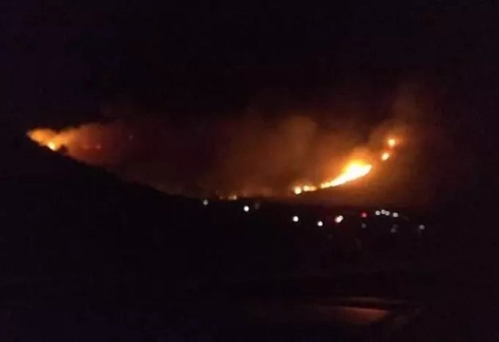 Ανατολική Μάνη: Σε εξέλιξη φωτιά στην περιοχή Πύρριχος – Στη «μάχη» τρία εναέρια μέσα