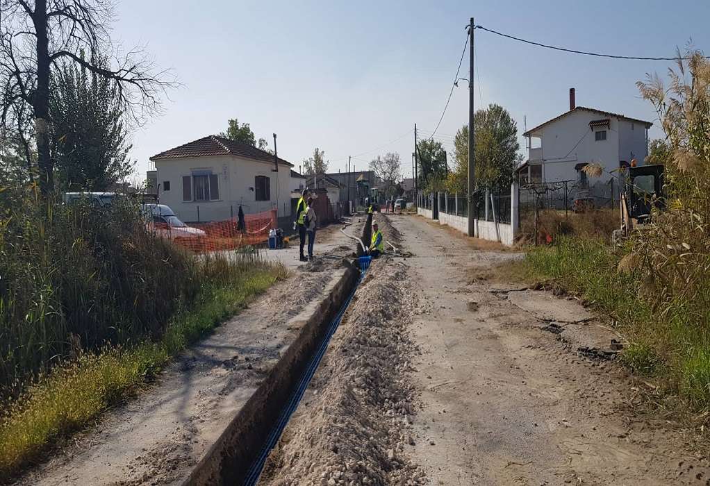 Άρχισαν οι εργασίες αντικατάστασης του δικτύου ύδρευσης σε Κύμινα, Μάλγαρα και Χαλάστρα (ΦΩΤΟ)