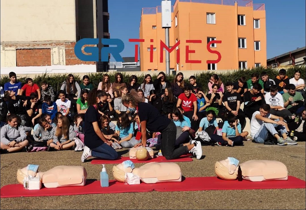 Θεσσαλονίκη: Παιδιά μαθαίνουν να σώζουν ζωές-Μαρτυρίες: “Έτσι επανήλθα στη ζωή” (ΦΩΤΟ-VIDEO)