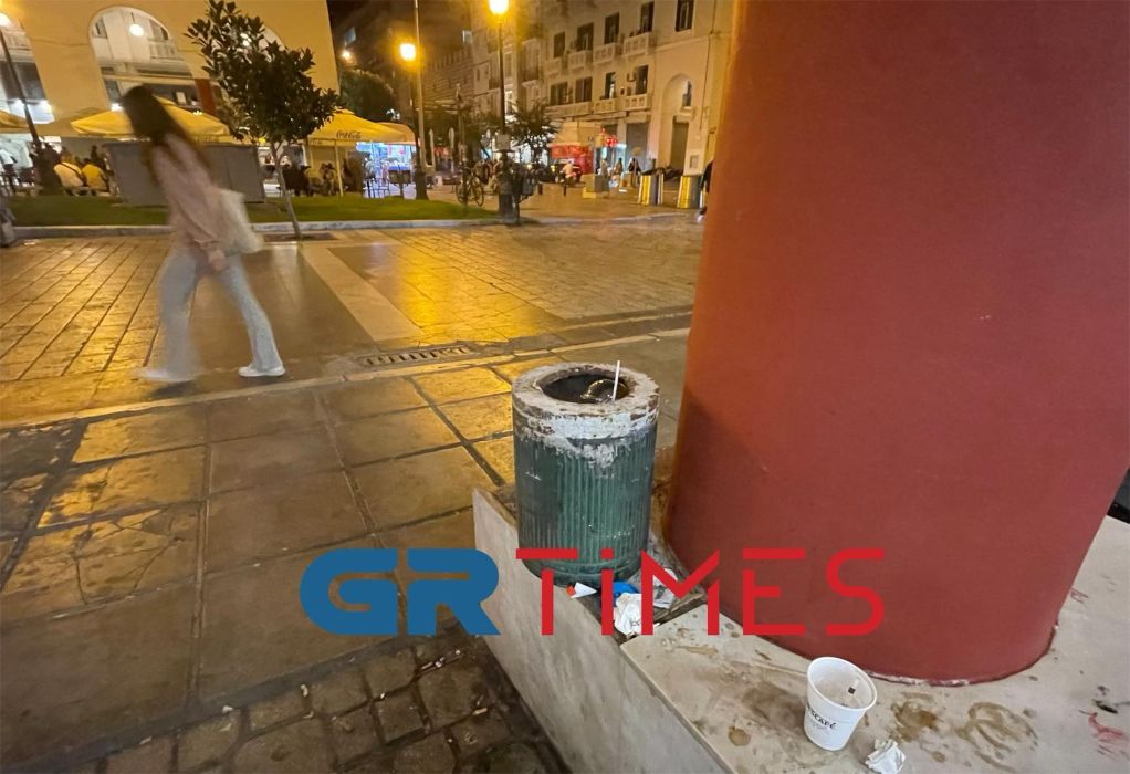 Θεσσαλονίκη: Μετέτρεψαν κολωνάκι σε… αυτοσχέδιο κάδο σκουπιδιών! (ΦΩΤΟ)