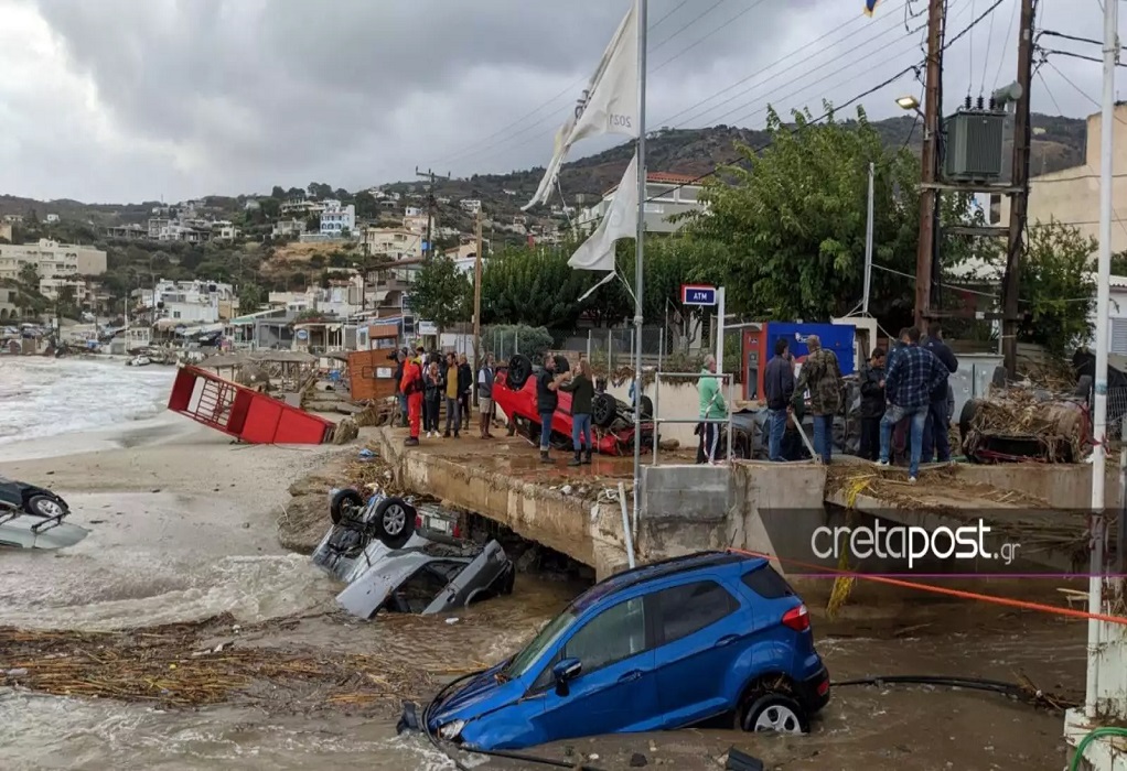 Κρήτη: Παρατείνεται η κατάσταση έκτακτης ανάγκης σε περιοχές του Ηρακλείου