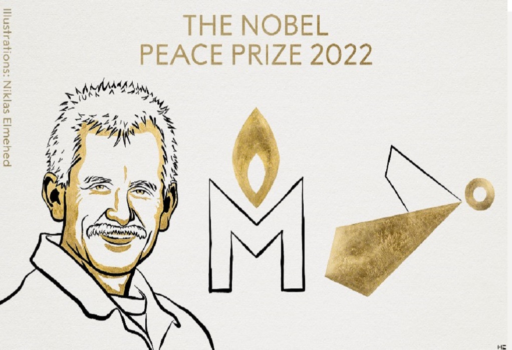 Νόμπελ Ειρήνης 2022: Απονέμεται σε έναν υπερασπιστή ανθρωπίνων δικαιώματων και σε δύο οργανώσεις